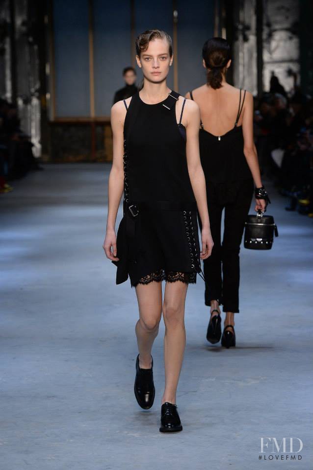 Ine Neefs featured in  the Diesel Black Gold fashion show for Autumn/Winter 2015