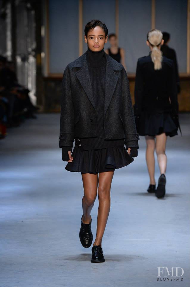 Malaika Firth featured in  the Diesel Black Gold fashion show for Autumn/Winter 2015