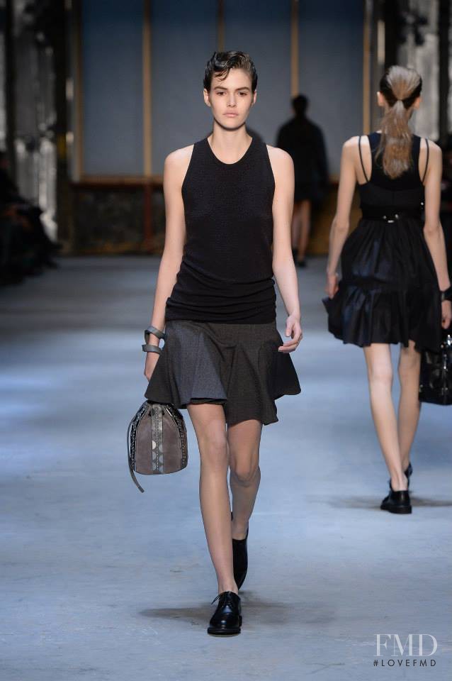 Vanessa Moody featured in  the Diesel Black Gold fashion show for Autumn/Winter 2015