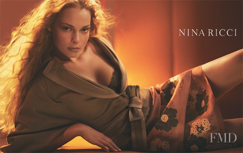 Polina Kouklina featured in  the Nina Ricci advertisement for Spring/Summer 2005