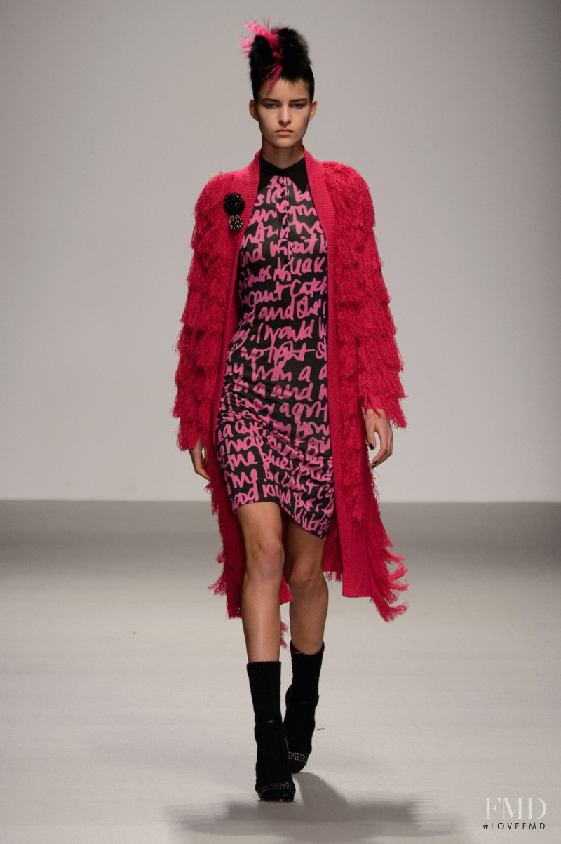 Astrid Holler featured in  the Sister by Sibling fashion show for Autumn/Winter 2015