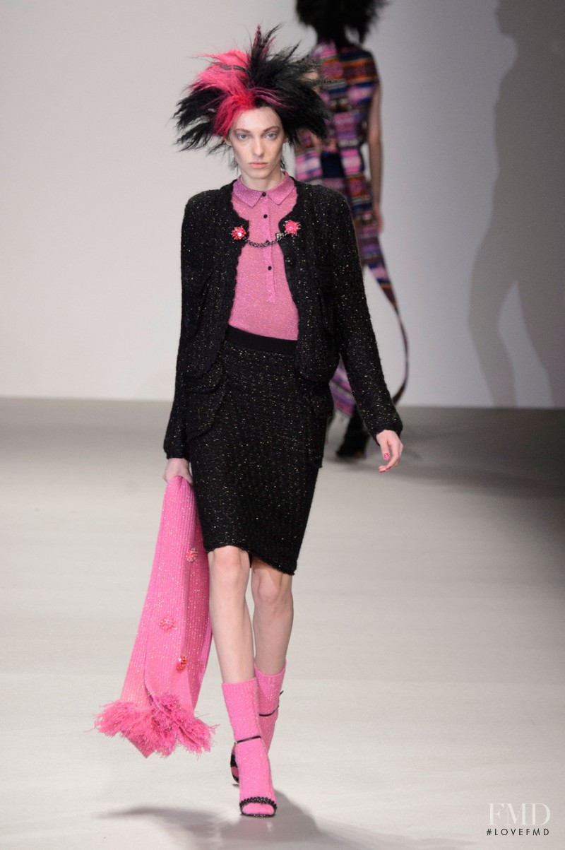 Zlata Semenko featured in  the Sister by Sibling fashion show for Autumn/Winter 2015