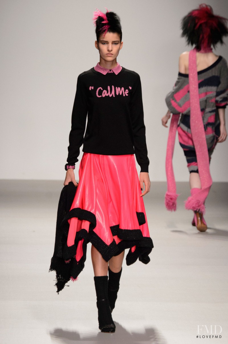 Astrid Holler featured in  the Sister by Sibling fashion show for Autumn/Winter 2015