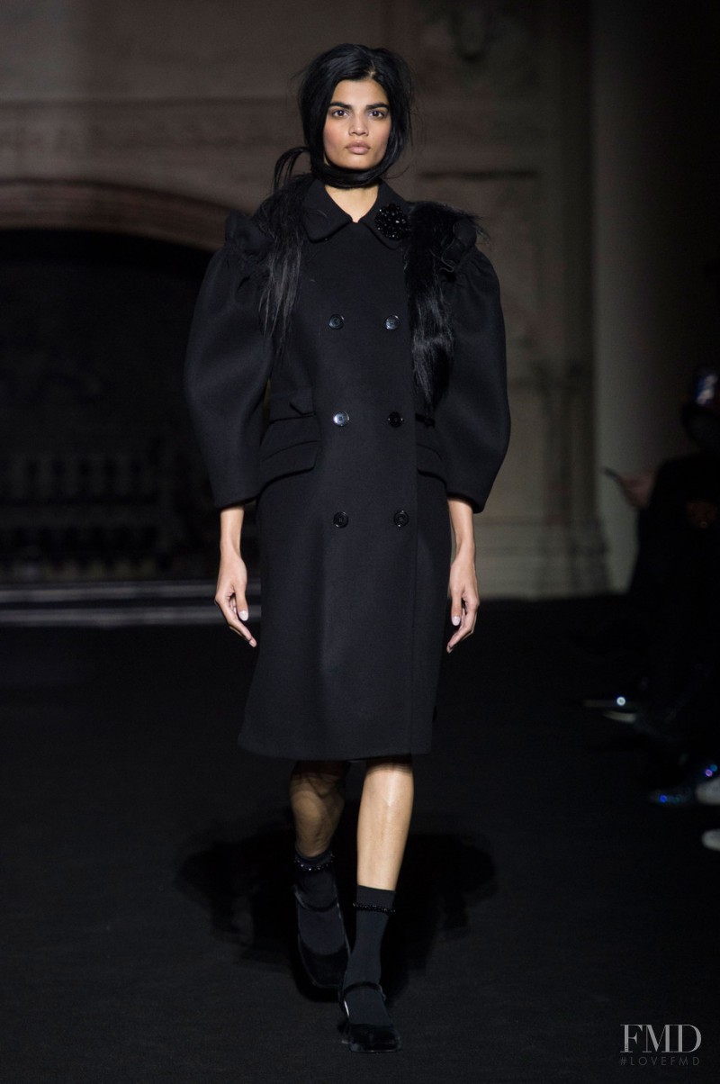 Bhumika Arora featured in  the Simone Rocha fashion show for Autumn/Winter 2015