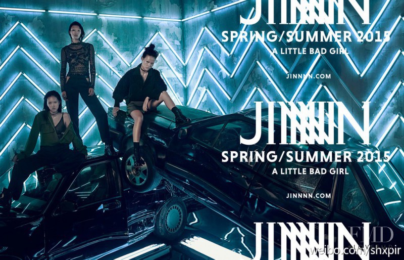 Yuan Bo Chao featured in  the JINNNN advertisement for Spring/Summer 2015