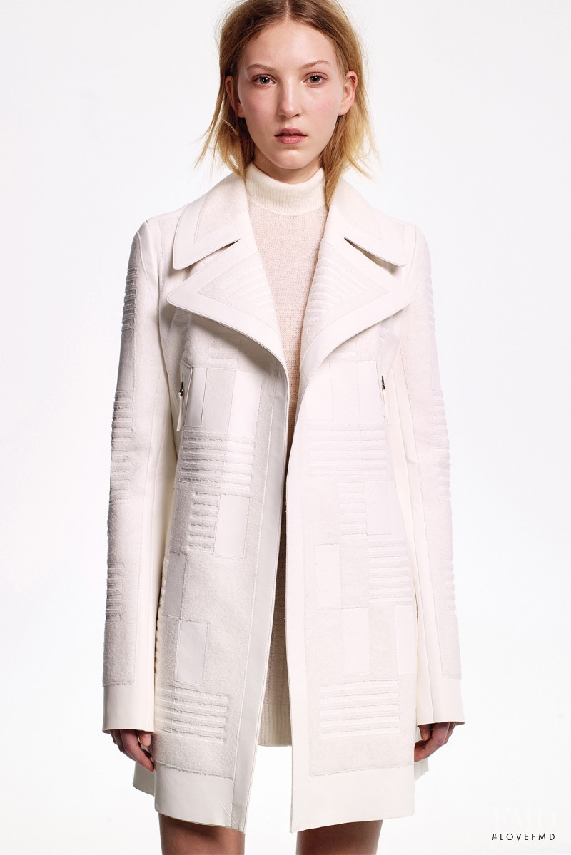 Ella Richards featured in  the Calvin Klein 205W39NYC fashion show for Pre-Fall 2015