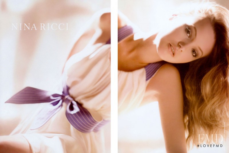 Mona Johannesson featured in  the Nina Ricci advertisement for Spring/Summer 2006