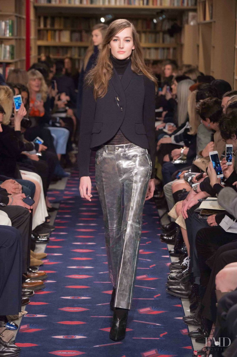 Joséphine Le Tutour featured in  the Sonia Rykiel fashion show for Autumn/Winter 2015
