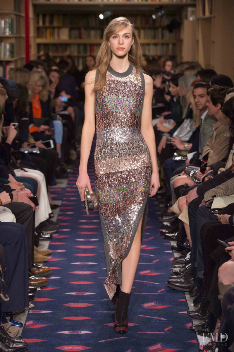 Hedvig Palm featured in  the Sonia Rykiel fashion show for Autumn/Winter 2015