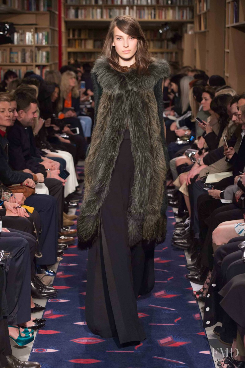 Julia Bergshoeff featured in  the Sonia Rykiel fashion show for Autumn/Winter 2015