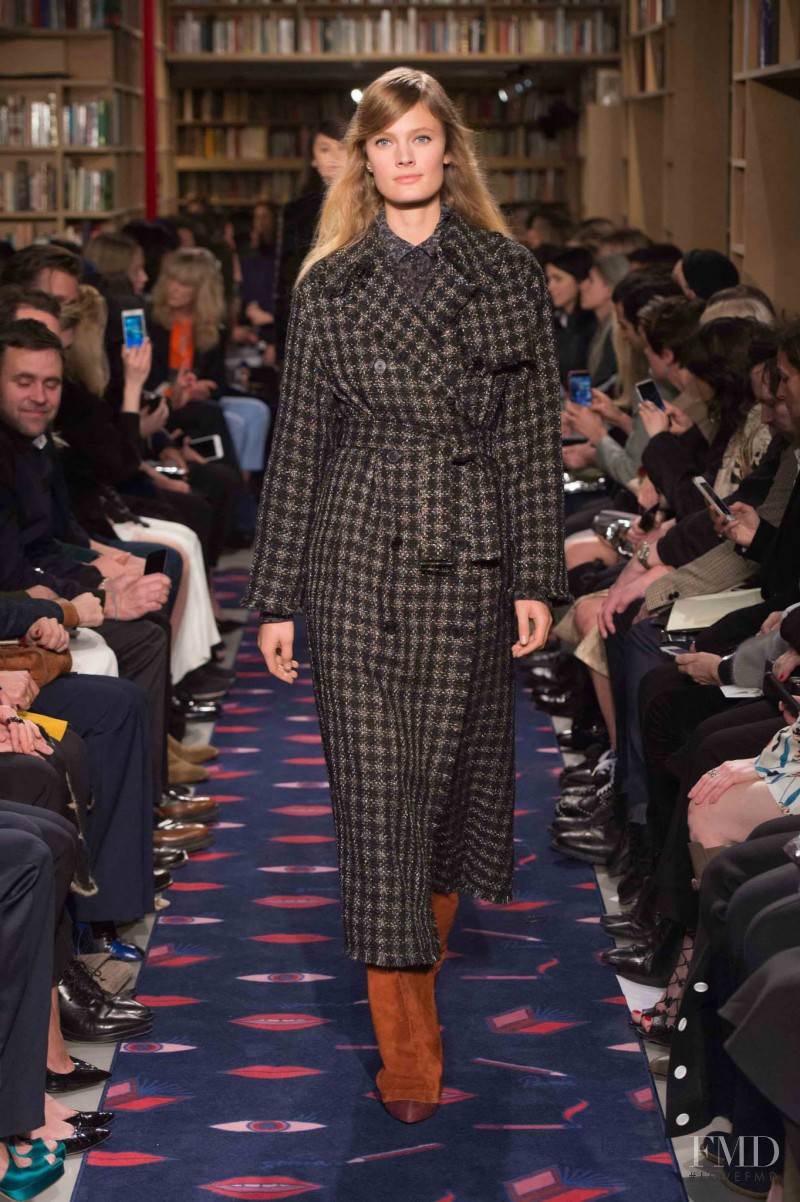 Constance Jablonski featured in  the Sonia Rykiel fashion show for Autumn/Winter 2015