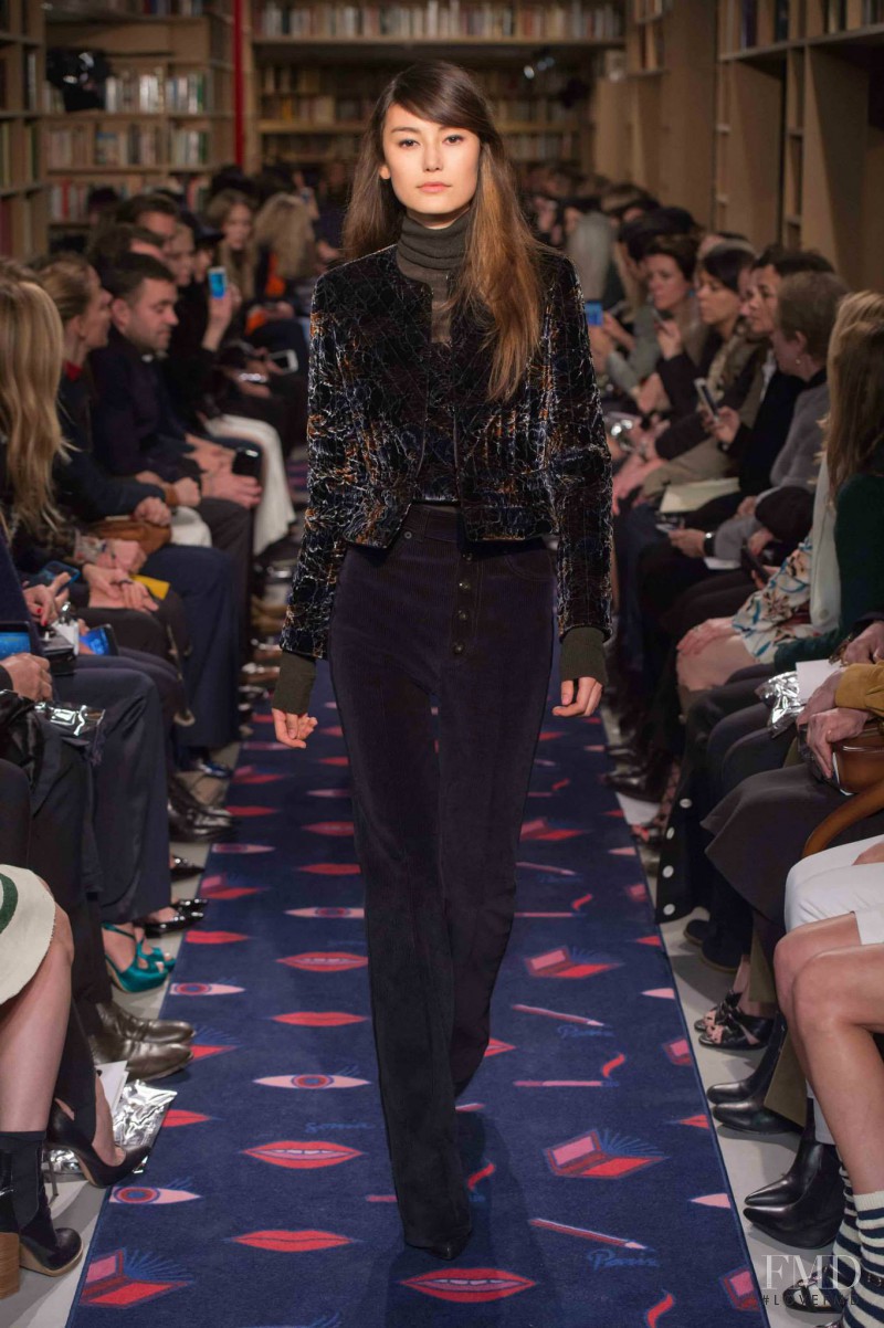 Amalie Gassmann featured in  the Sonia Rykiel fashion show for Autumn/Winter 2015