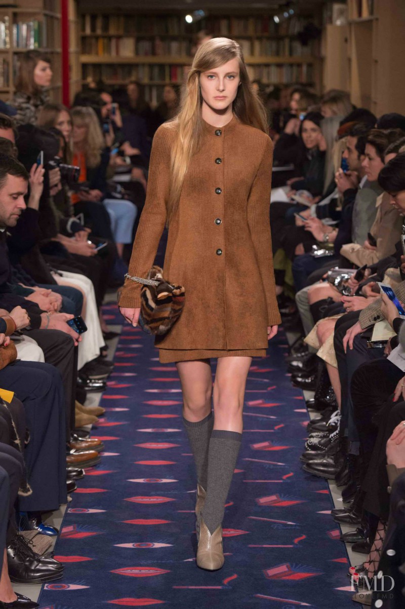 Olympia Campbell featured in  the Sonia Rykiel fashion show for Autumn/Winter 2015