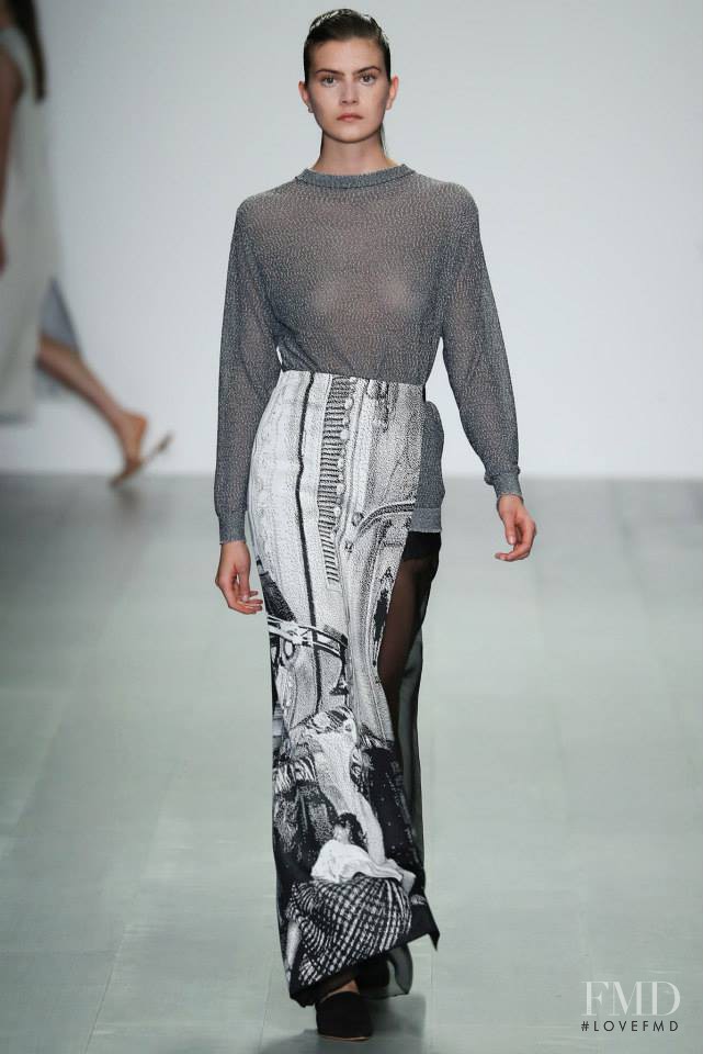 Kim Valerie Jaspers featured in  the Lucas Nascimento fashion show for Spring/Summer 2015