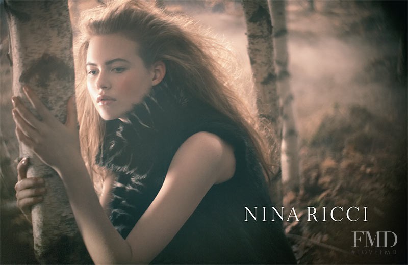 Behati Prinsloo featured in  the Nina Ricci advertisement for Autumn/Winter 2006