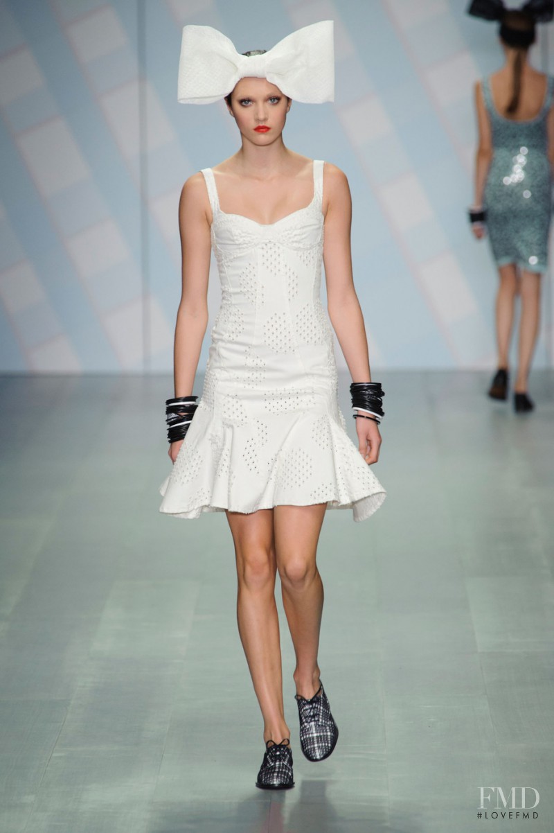 Matilda Lowther featured in  the Sister by Sibling fashion show for Spring/Summer 2015
