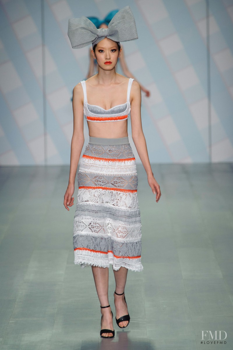 Pong Lee featured in  the Sister by Sibling fashion show for Spring/Summer 2015