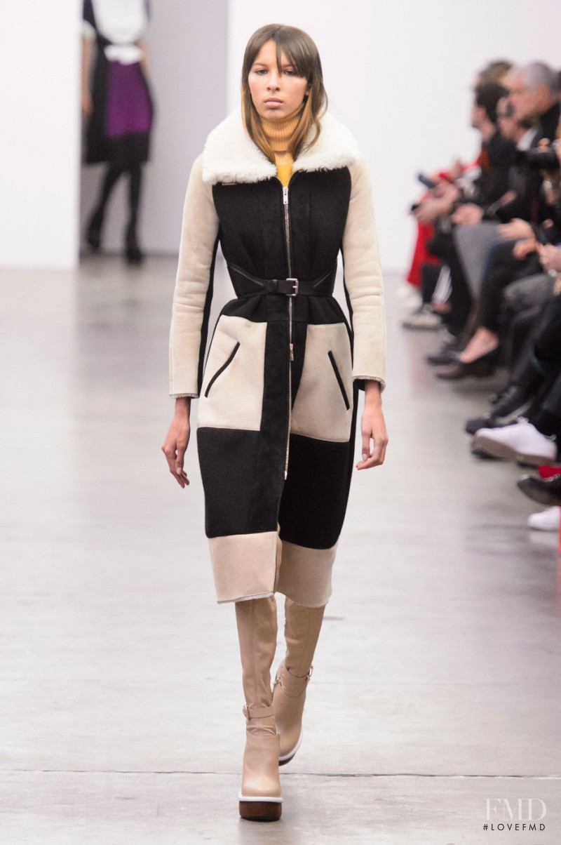 Alice Metza featured in  the Iceberg fashion show for Autumn/Winter 2015