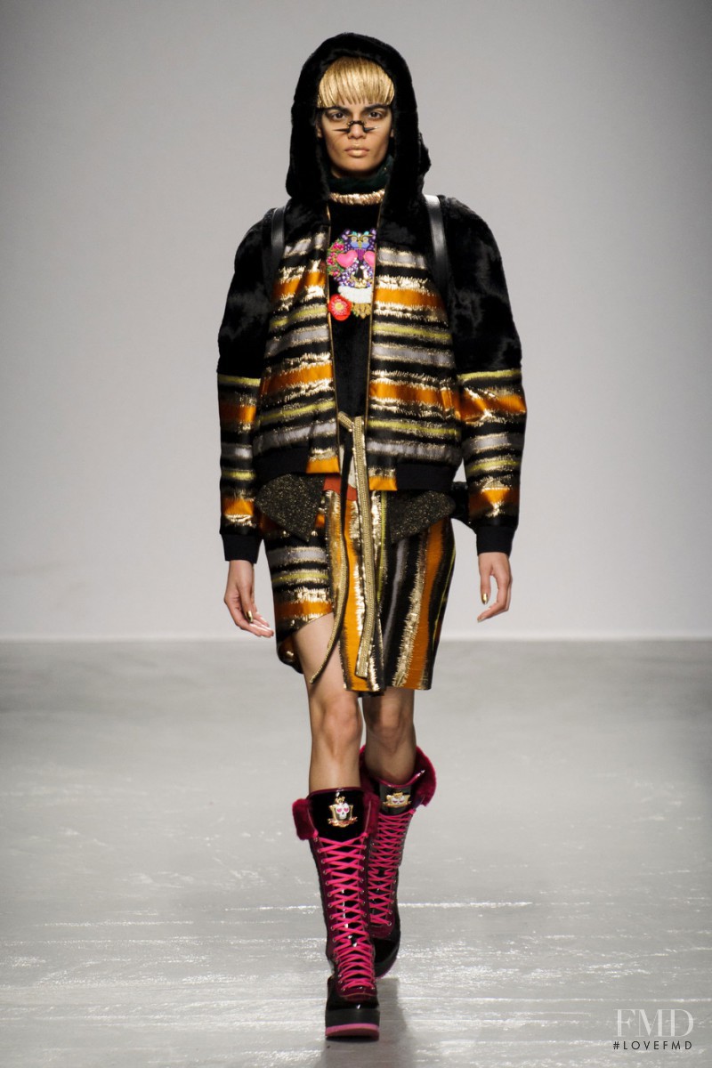 Bhumika Arora featured in  the Manish Arora fashion show for Autumn/Winter 2015