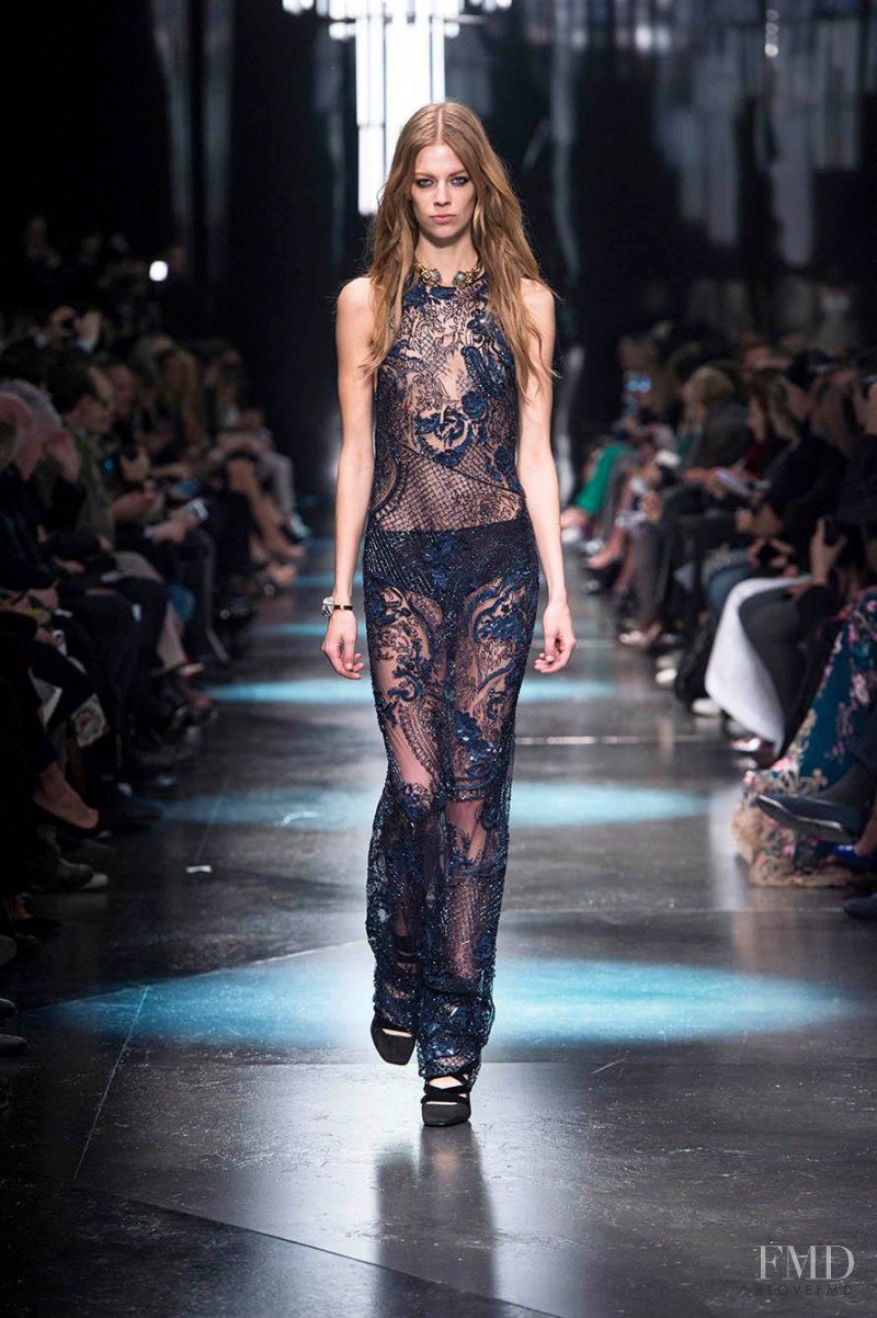 Lexi Boling featured in  the Roberto Cavalli fashion show for Autumn/Winter 2015