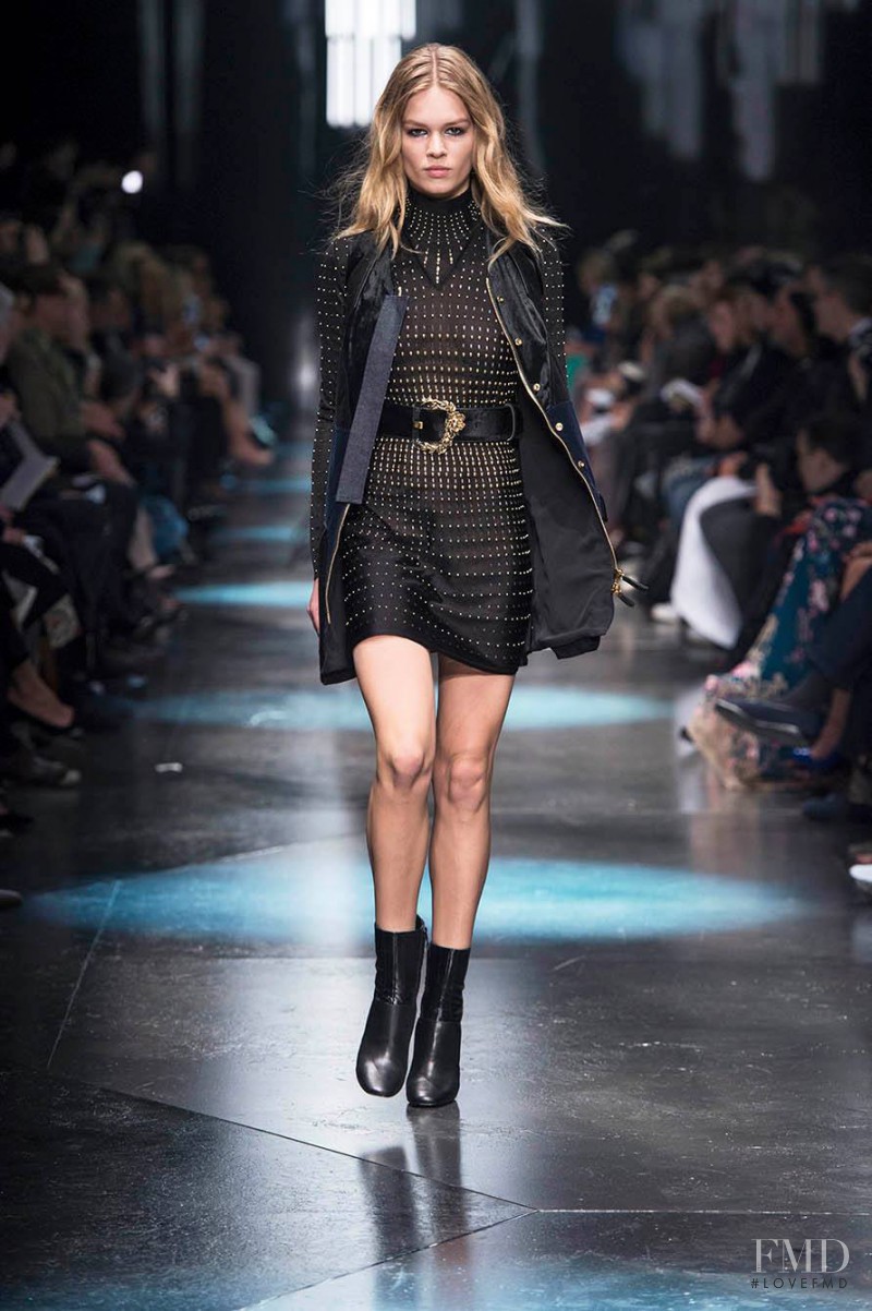 Anna Ewers featured in  the Roberto Cavalli fashion show for Autumn/Winter 2015