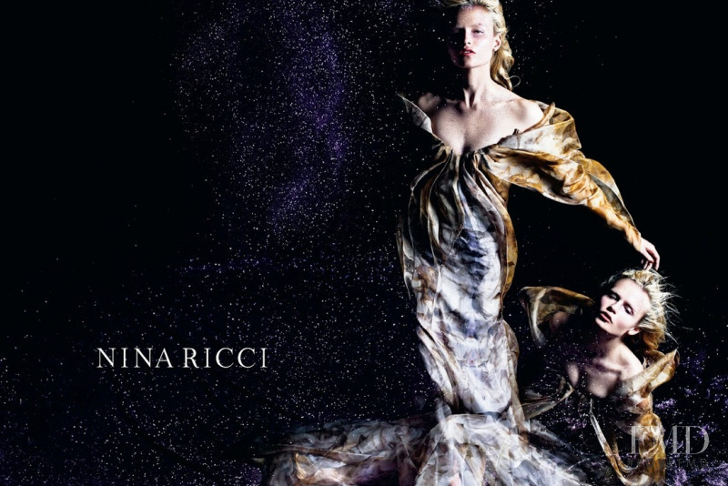 Natasha Poly featured in  the Nina Ricci advertisement for Autumn/Winter 2008