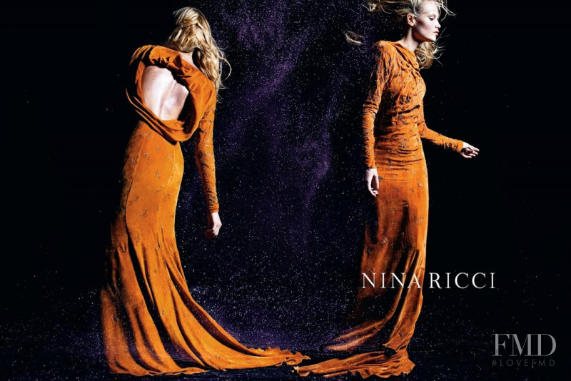 Natasha Poly featured in  the Nina Ricci advertisement for Autumn/Winter 2008