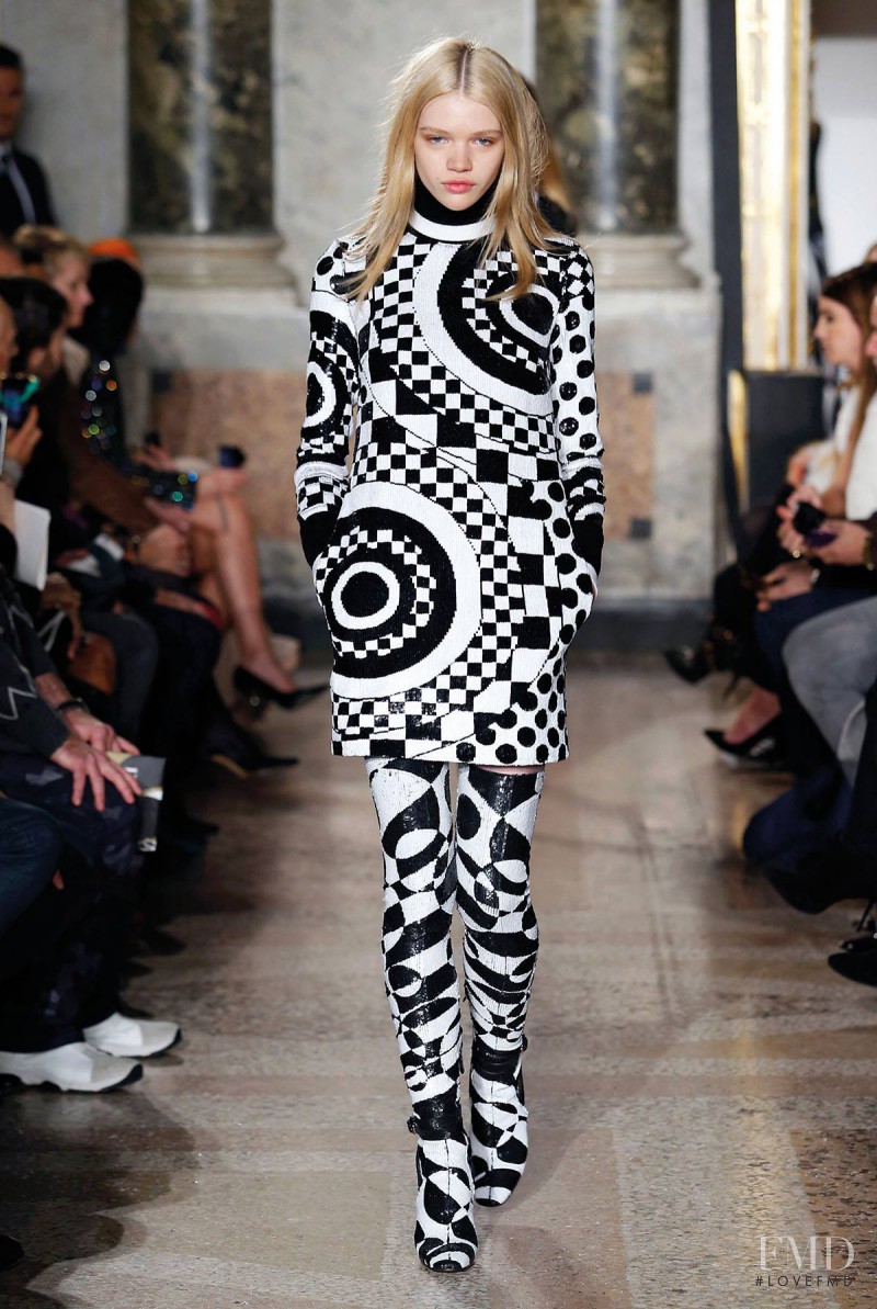 Stella Lucia featured in  the Pucci fashion show for Autumn/Winter 2015