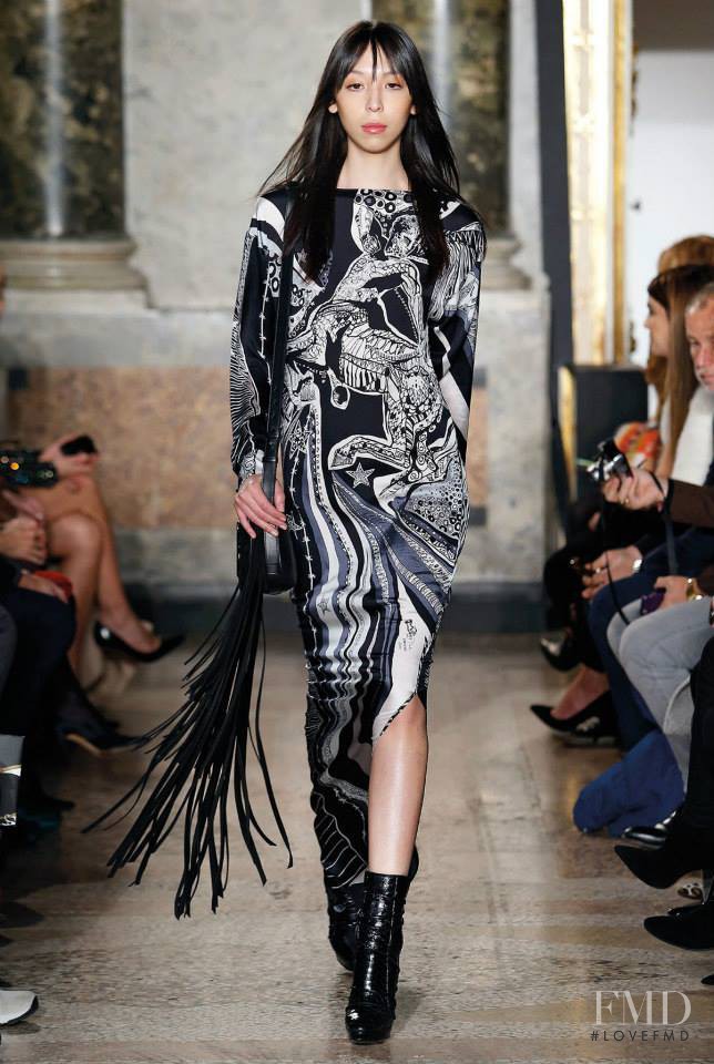Issa Lish featured in  the Pucci fashion show for Autumn/Winter 2015