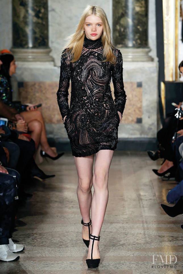 Stella Lucia featured in  the Pucci fashion show for Autumn/Winter 2015