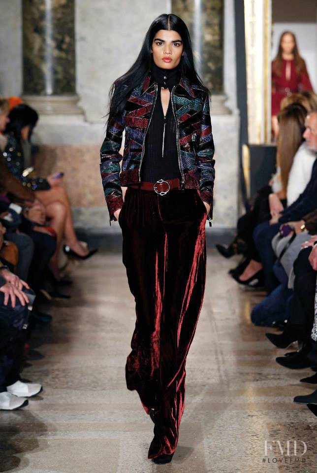 Bhumika Arora featured in  the Pucci fashion show for Autumn/Winter 2015