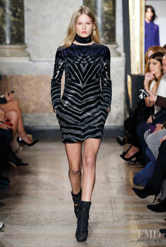 Anna Ewers featured in  the Pucci fashion show for Autumn/Winter 2015