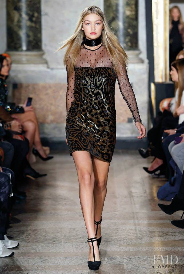 Gigi Hadid featured in  the Pucci fashion show for Autumn/Winter 2015