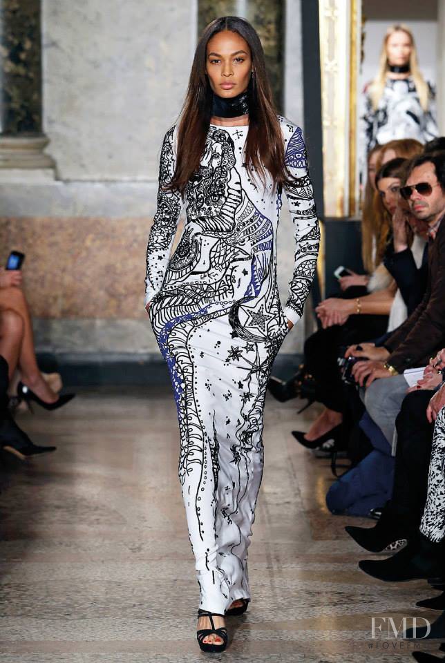 Joan Smalls featured in  the Pucci fashion show for Autumn/Winter 2015