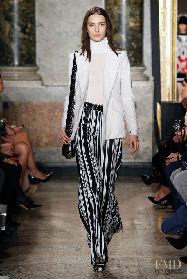 Julia Bergshoeff featured in  the Pucci fashion show for Autumn/Winter 2015