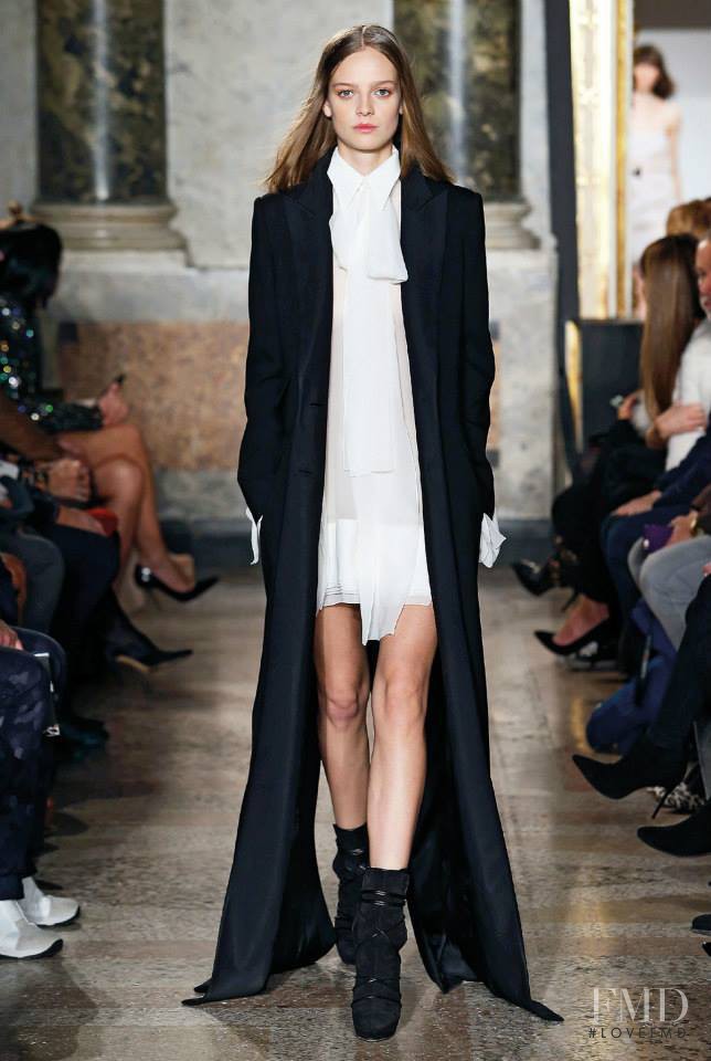 Ine Neefs featured in  the Pucci fashion show for Autumn/Winter 2015