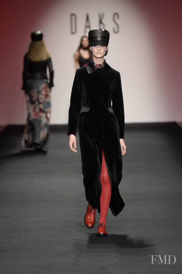 DAKS fashion show for Autumn/Winter 2015