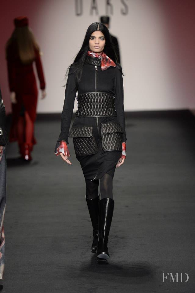 Bhumika Arora featured in  the DAKS fashion show for Autumn/Winter 2015