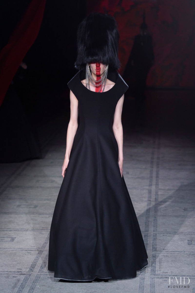 Annely Bouma featured in  the Gareth Pugh fashion show for Autumn/Winter 2015