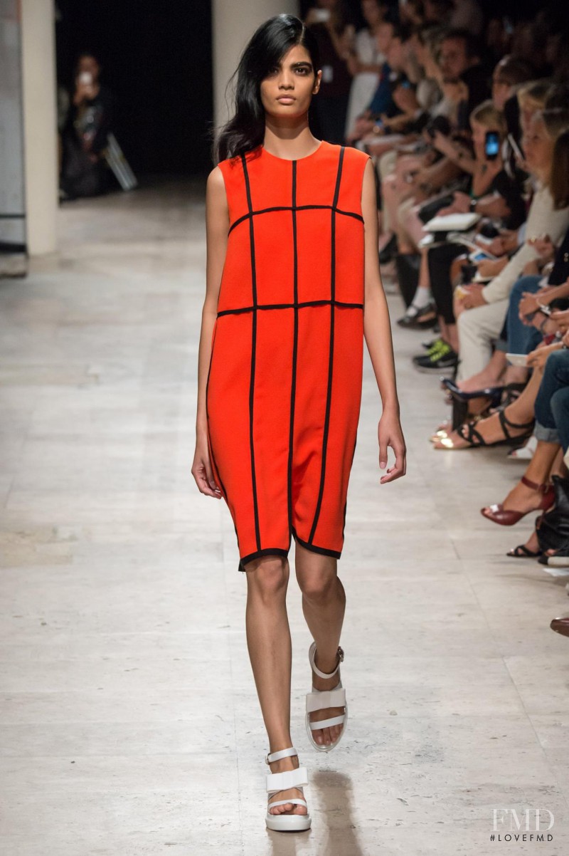 Bhumika Arora featured in  the Maison Rabih Kayrouz fashion show for Spring/Summer 2015