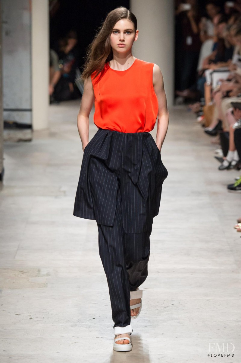 Irma Spies featured in  the Maison Rabih Kayrouz fashion show for Spring/Summer 2015