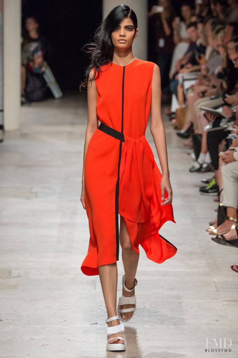 Bhumika Arora featured in  the Maison Rabih Kayrouz fashion show for Spring/Summer 2015
