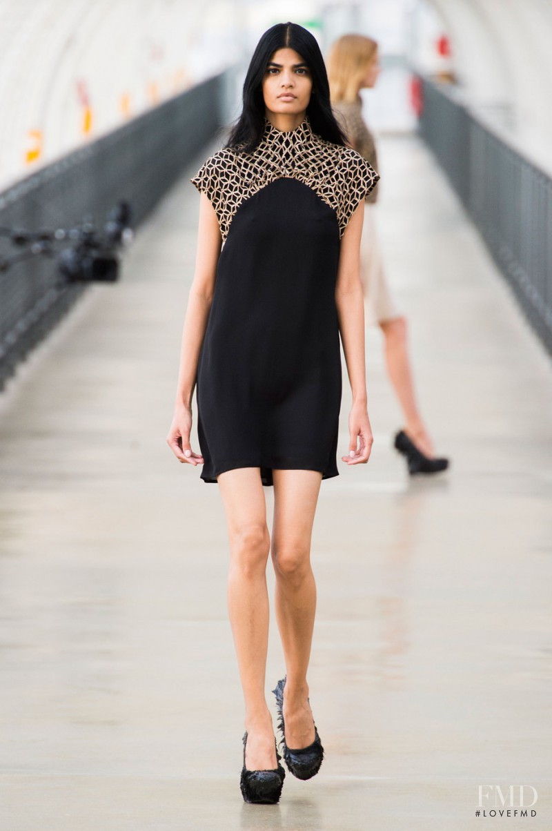 Bhumika Arora featured in  the Iris Van Herpen fashion show for Spring/Summer 2015