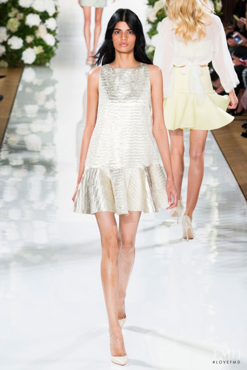 Bhumika Arora featured in  the Valentin Yudashkin fashion show for Spring/Summer 2015