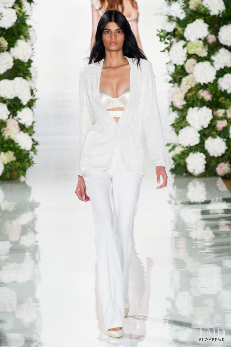 Bhumika Arora featured in  the Valentin Yudashkin fashion show for Spring/Summer 2015