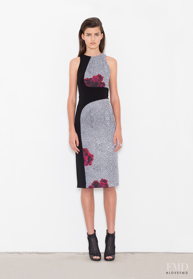 Astrid Holler featured in  the Nicola Finetti lookbook for Pre-Fall 2015