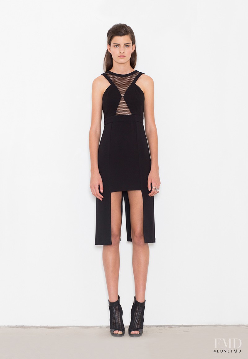 Astrid Holler featured in  the Nicola Finetti lookbook for Pre-Fall 2015