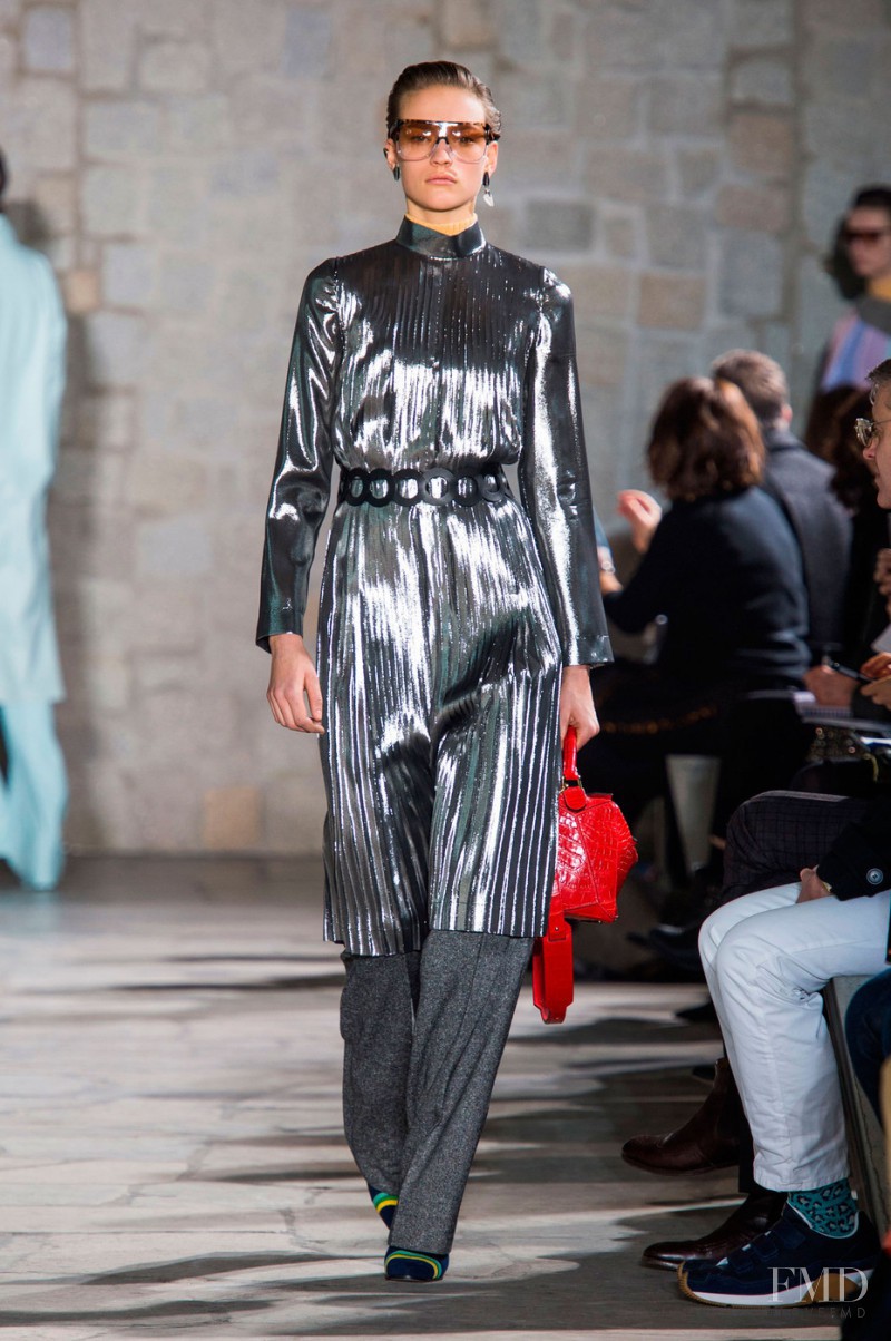 Sophia Ahrens featured in  the Loewe fashion show for Autumn/Winter 2015