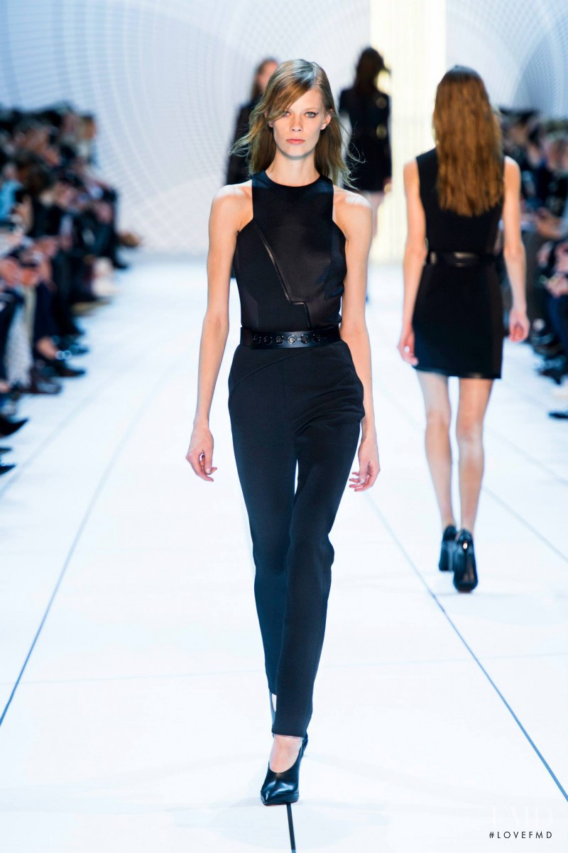 Lexi Boling featured in  the Mugler fashion show for Autumn/Winter 2015