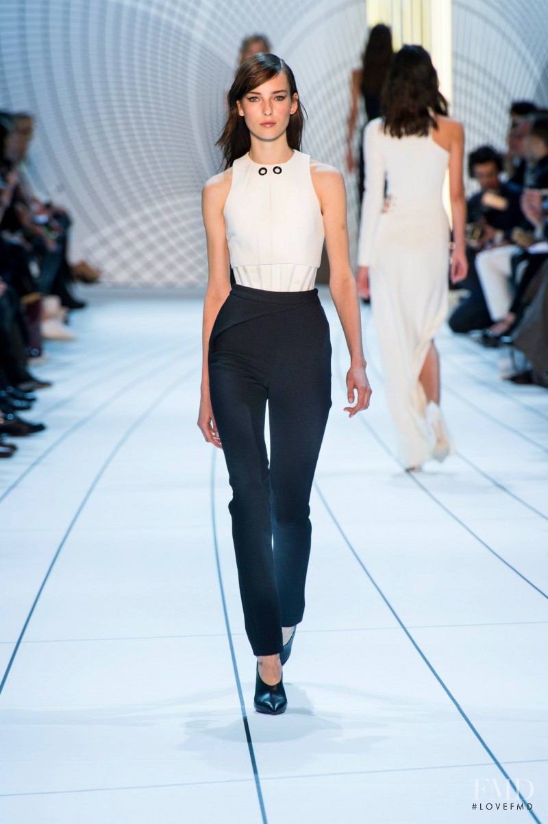 Julia Bergshoeff featured in  the Mugler fashion show for Autumn/Winter 2015